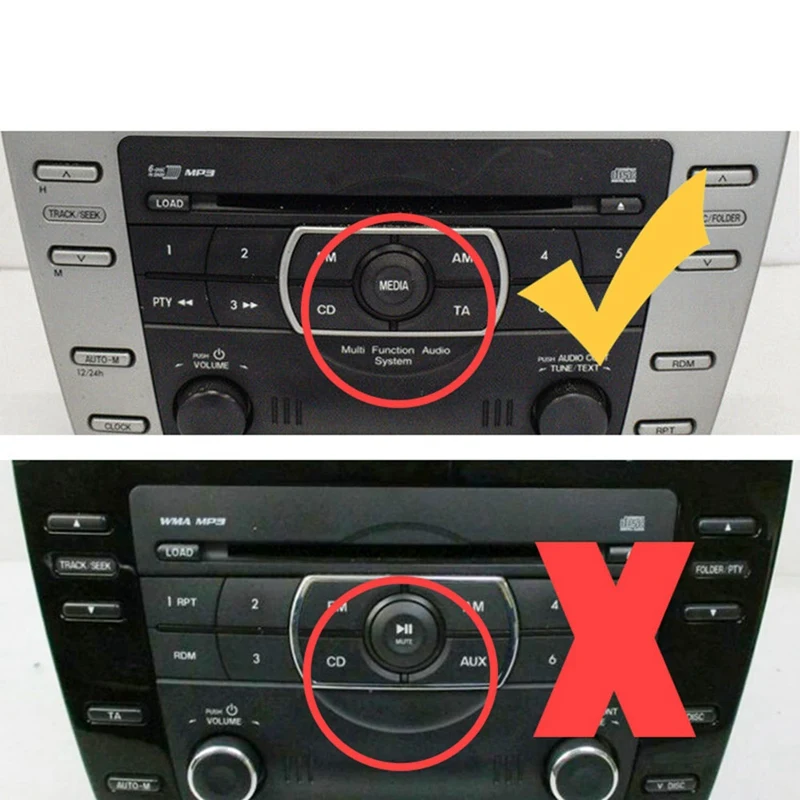 Car Audio MP3 Input AUX USB Adapter CD Changer for 5 6, MPV, CX7, Demio Miata/MX5-A09I