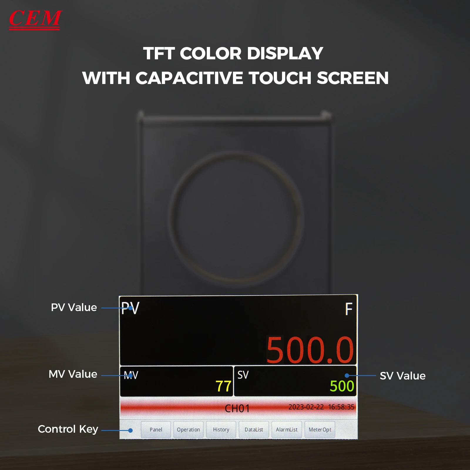 Industrial Precision Infrared Temperature Calibrator, 35°C to 500°C(95 to 932℉), Target Size 6