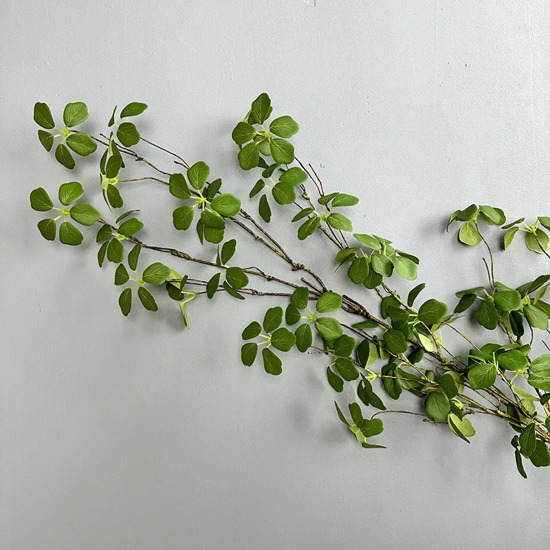 Indoor Green Plant Artificial Plant Vine for Home Wedding Living Room Decoration Birthday Party Simulated Tree Branches Table