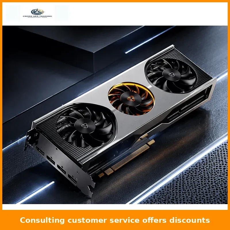 Moor-ethreads MTT S80 Graphics Card - 16GB GDDR6, PCIe 5.0, 8K Output, for AI Computing & Professional Workstation