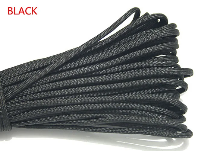 1 Stück 550 Paracord Fallschirmschnur Lanyard Mil Spec Typ III 7 Strang Kern 100 FT 27 Farben zum Klettern Camping/Armband – Detail 14