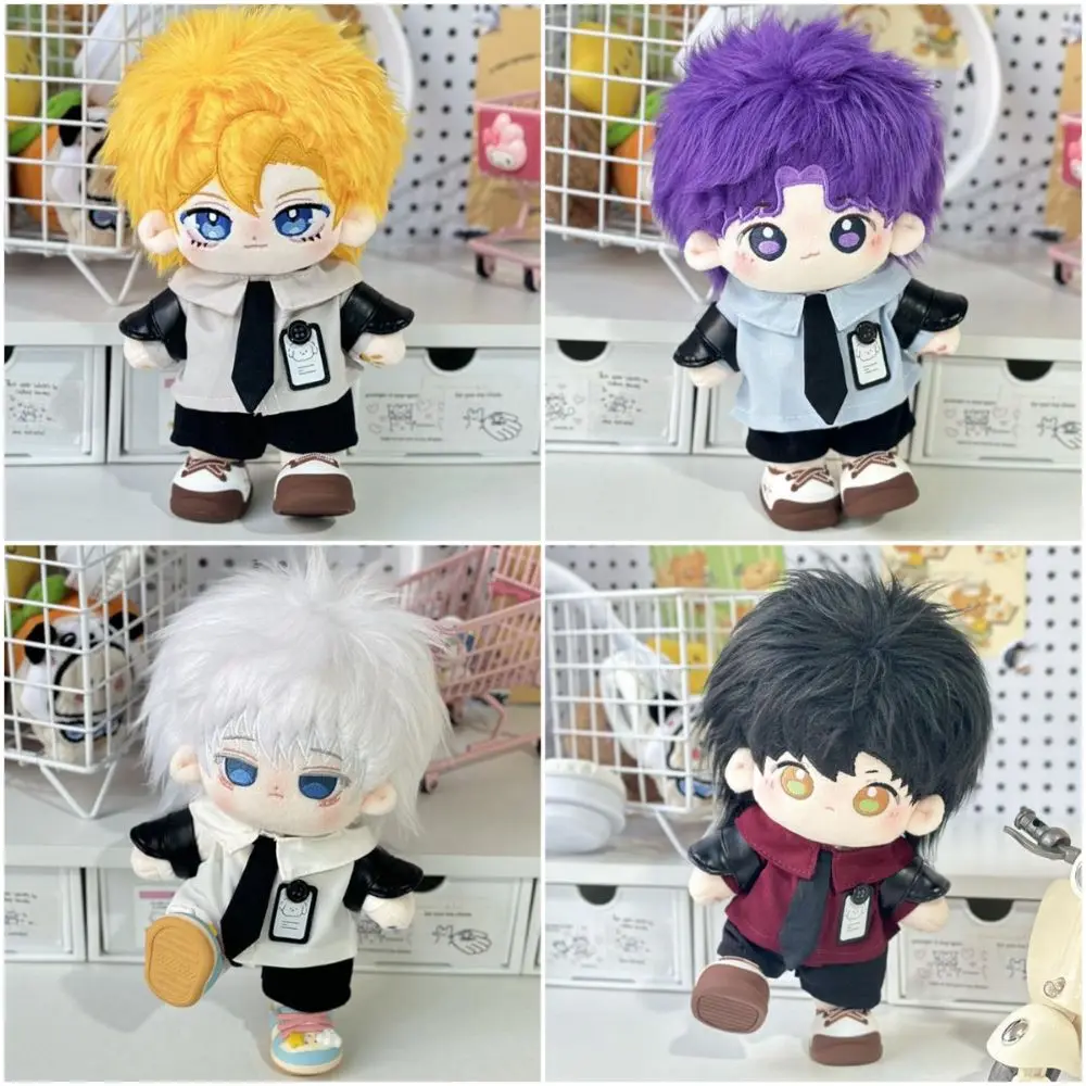 ใหม่ 20 ซม.ตุ๊กตาเสื้อผ้าเปลี่ยนชุดเกมMulticolor Miniatureชุดทํางานคอสเพลย์เล่นตุ๊กตาเสื้อเนคไทกางเกงชุดของขวัญ