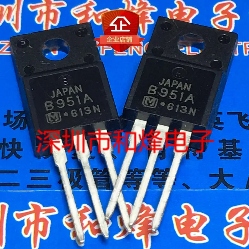 Оригинал 2pcs/ 2SB951A B951A TO-220F -60V -7A