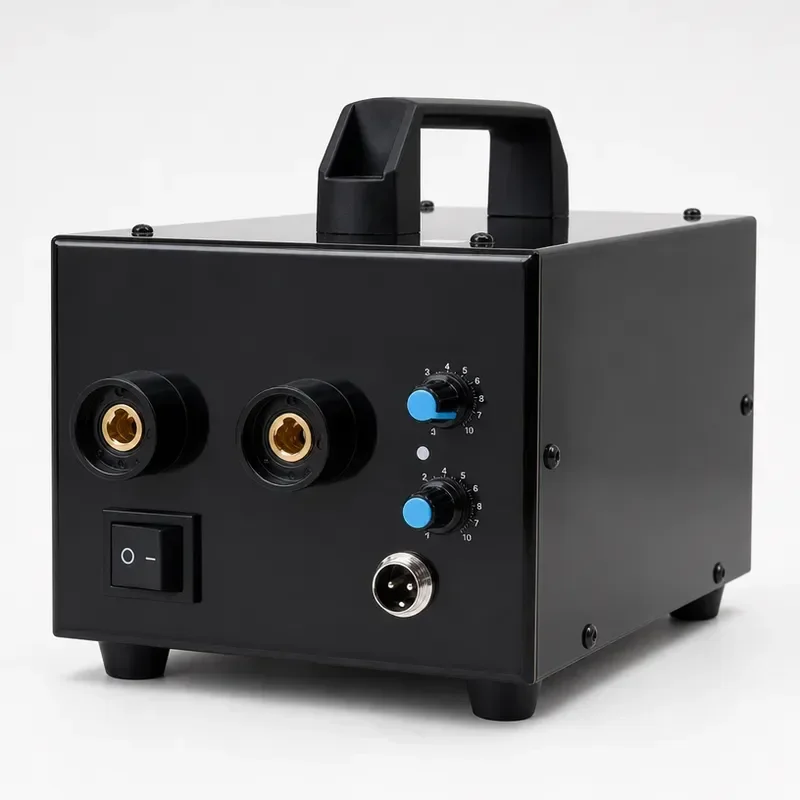 Portable Mini Spot Welder Machine with Foot Pedal, DIY Equipment for 18650 Battery Pack & Nickel Plated Sheet Welding