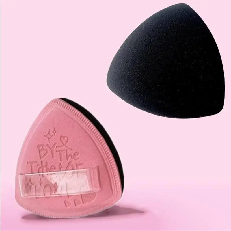 Éponge de maquillage pour le visage, bouffante de poudre triangulaire douce pour poudre libre, poudre pour le corps, fond de teint cosmétique, paquet d'éponges