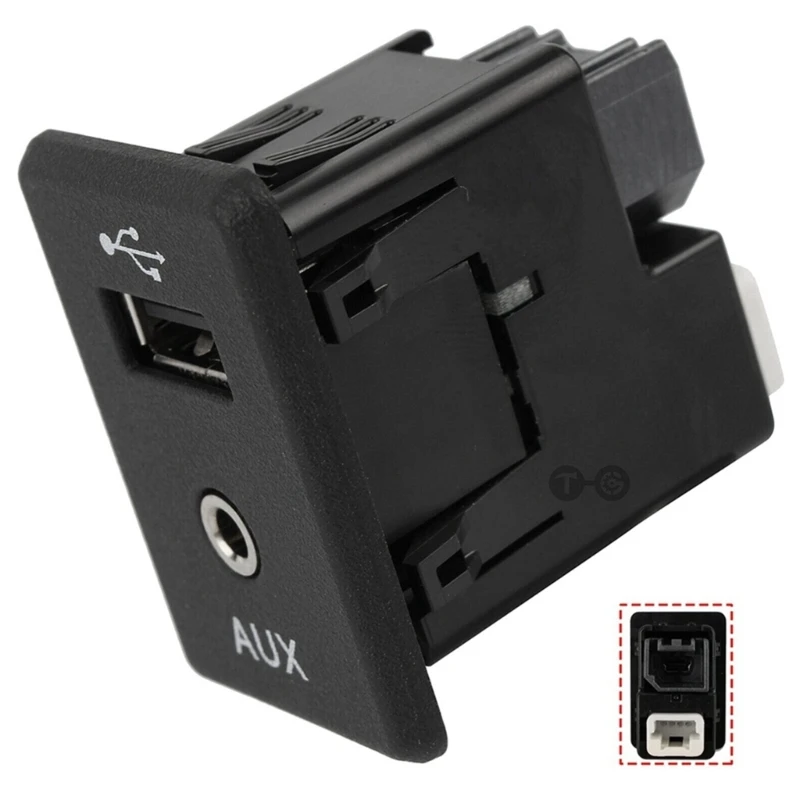 Video Auxiliary Port for 370Z Altima Frontier Kicks Xterra Auto AUX USB Port Module 28023-4BA0B