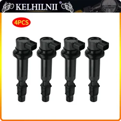 2/4PCS Ignition Coil F6T553 For Triumph Tiger 800 XR XCA Kawasaki ZX6R NINJA Motorcycle Accessory