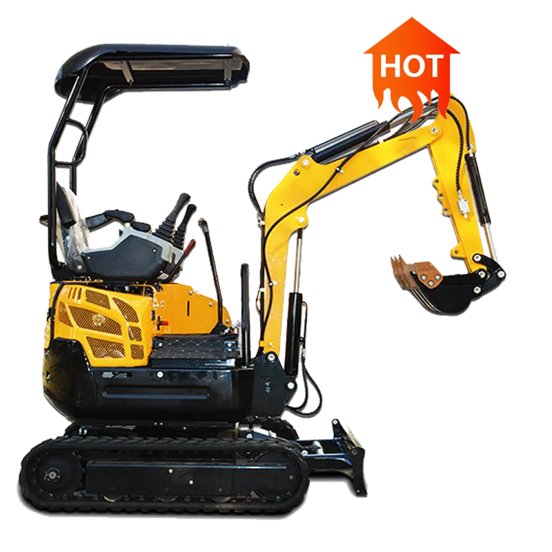 โรงงานที่กําหนดเองขายร้อนที่ถูกที่สุดไฮดรอลิก Mini Crawler Excavator สําหรับใช้ในบ้านใหม่ mini multifunction swing boom excavator