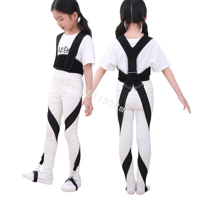 

O/X Leg Type Correction Belt Leg Posture Corrector Band Bandage Unisex Teens O/X Legs Bandage Lightweight Pediatric Straighten