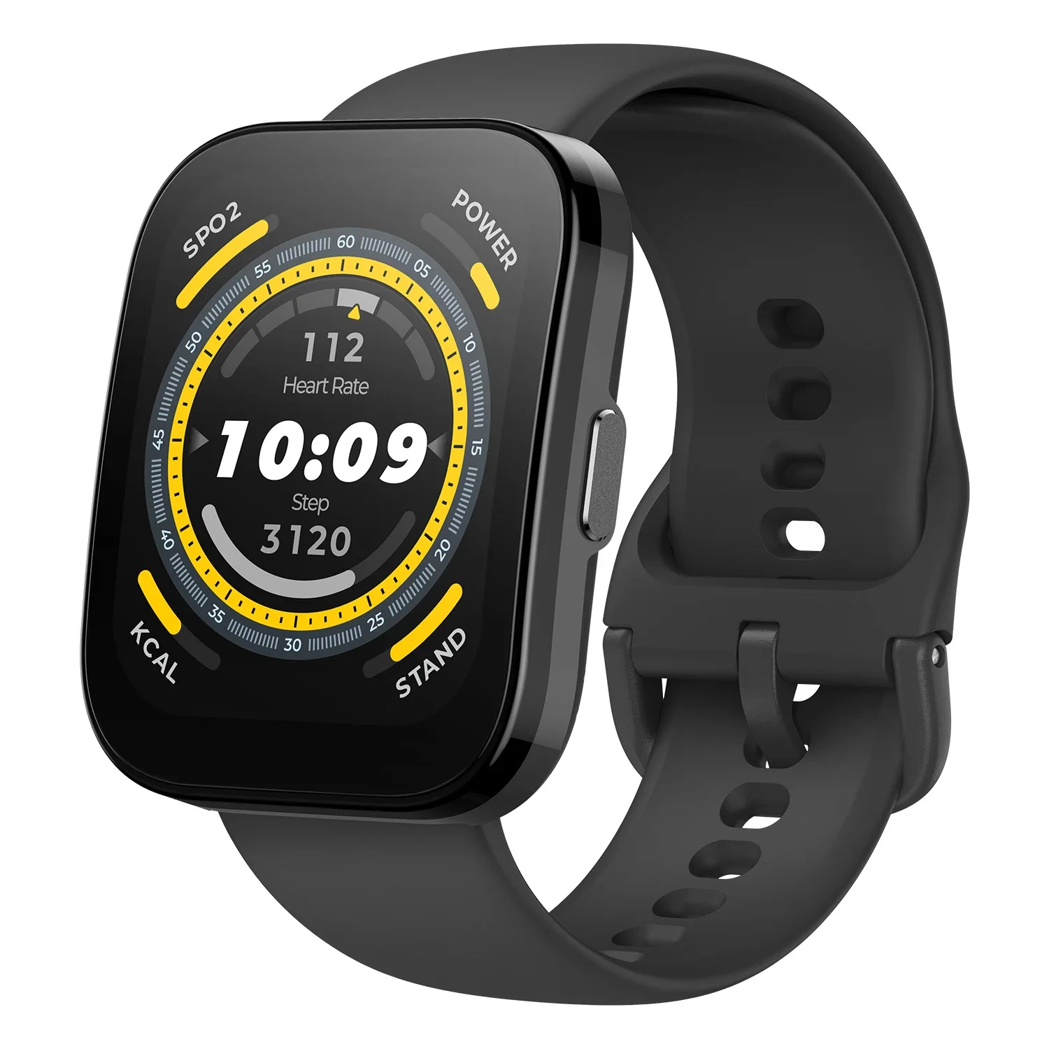 Amazfit Bip 5 jam tangan cerdas, jam tangan pintar 46mm 24H denyut jantung 120 + mode olahraga pemantau tidur untuk ponsel Android IOS