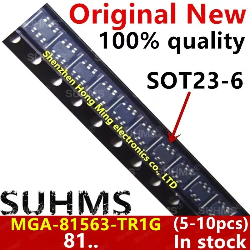 (5-10piece)100% New MGA-81563-TR1G MGA-81563 MGA81563 81 sot23-6 Chipset