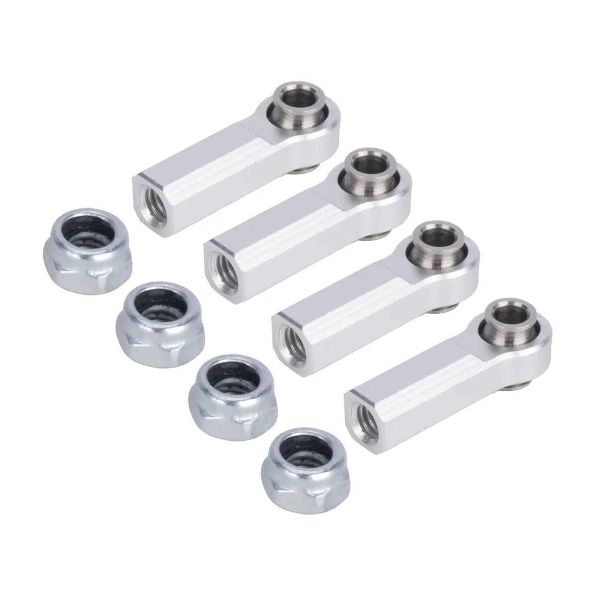 thumbnail image 2 of AXSPEED M4 Metal Tie Rod Ends & Steering Link Joints For 1/10 RC Crawler, Buggy, Drift Car 2 of 6