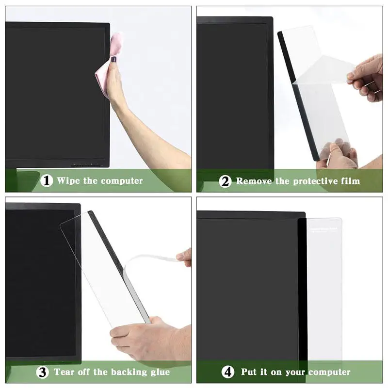 شاشة الكمبيوتر مذكرة مجلس الكمبيوتر Pickboard اللوازم المكتبية الكمبيوتر ملاحظة كليب مكتب منزلي اكسسوارات ديكور