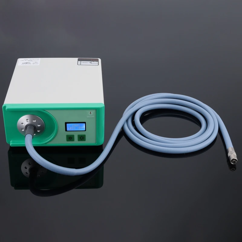 Portable 100W Medical Endoscope Led Light Source Mini Type For Endoscopic ENT Laparoscopy Arthroscopy Surgery