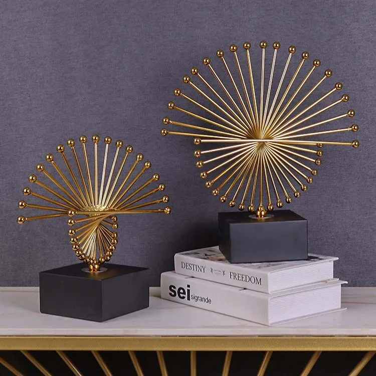 

PYJ modern simple decoration fashion light luxury living room entrance decoration metal ornament