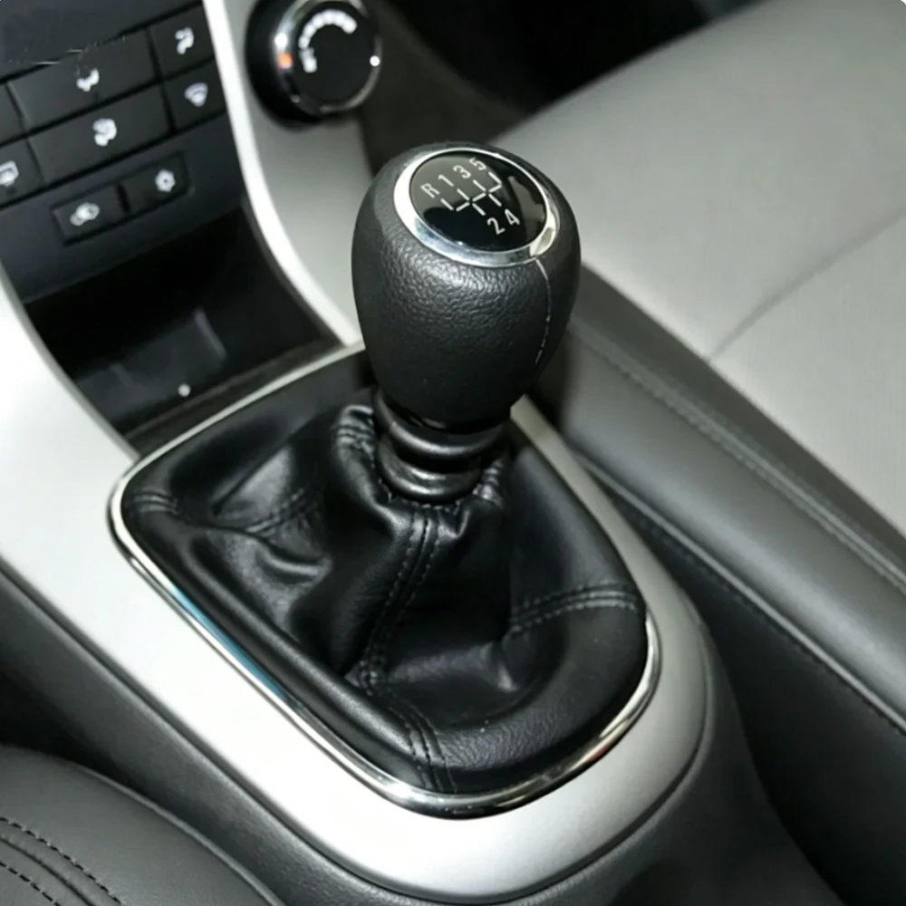 Car Gear Shift Knob Gaiter Boot Cover for Chevrolet Chevy classic Cruze MT 2008- 2015 Dust-proof Collars Accessories