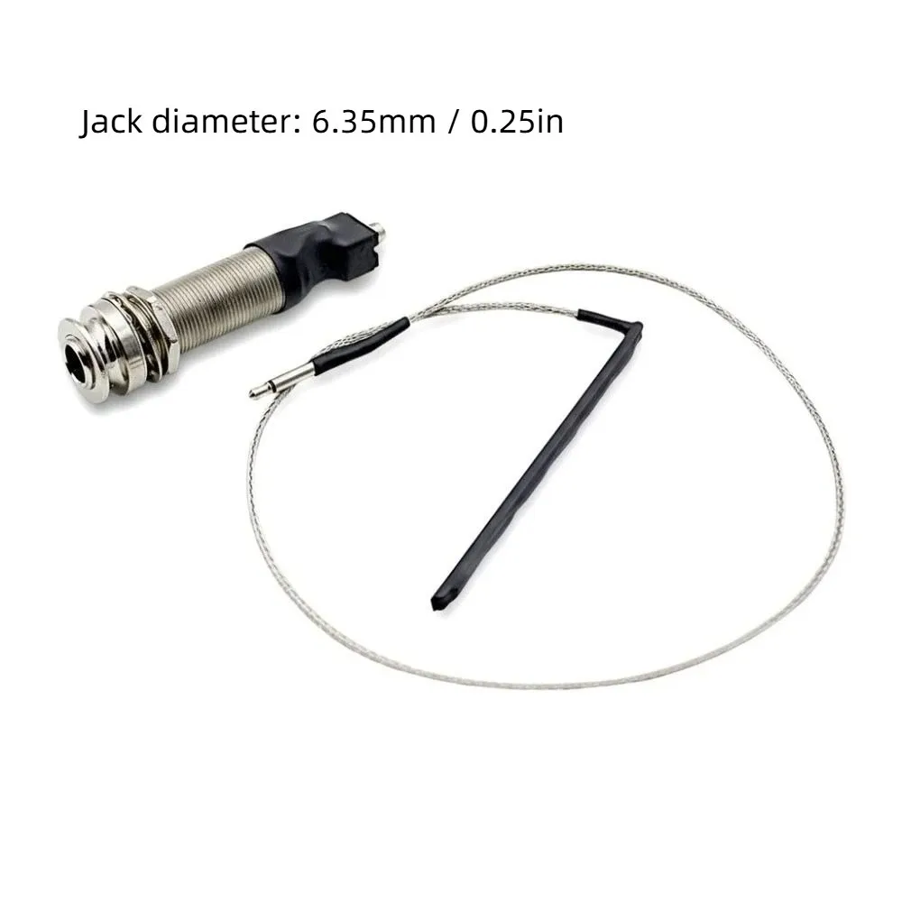 Pastilla piezo para guitarra acústica con Jack 6.35mm – Sin soldadura - imagen 4