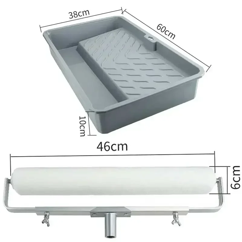 

Paint Roller Tray,Plastic Paint Tray 18 inch,Paint Pans Trays，for Painters, Home Wall Painting, DIY Painting Projects