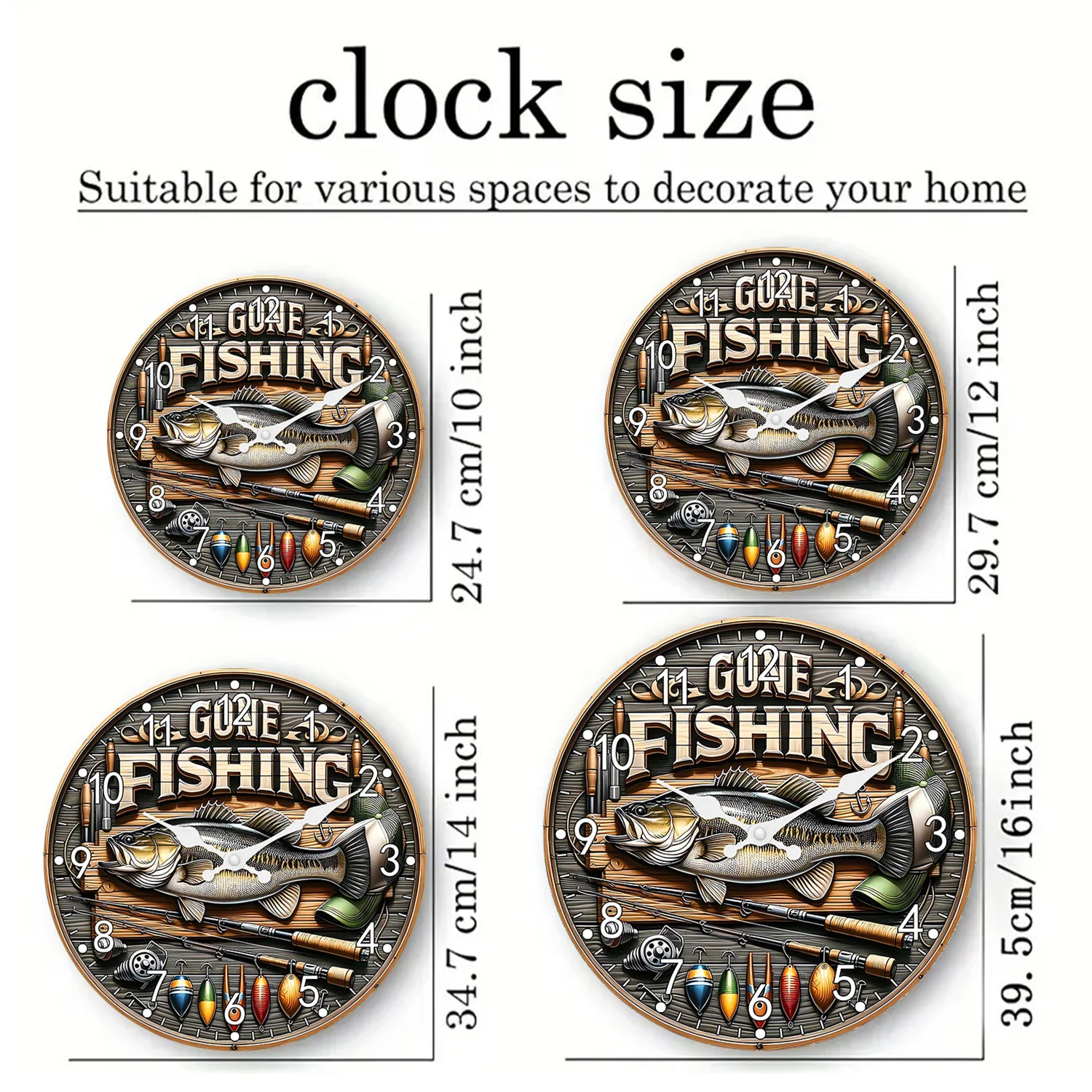 Thumbnail 3 - #20 New Silent Wall Clocks Arrivals