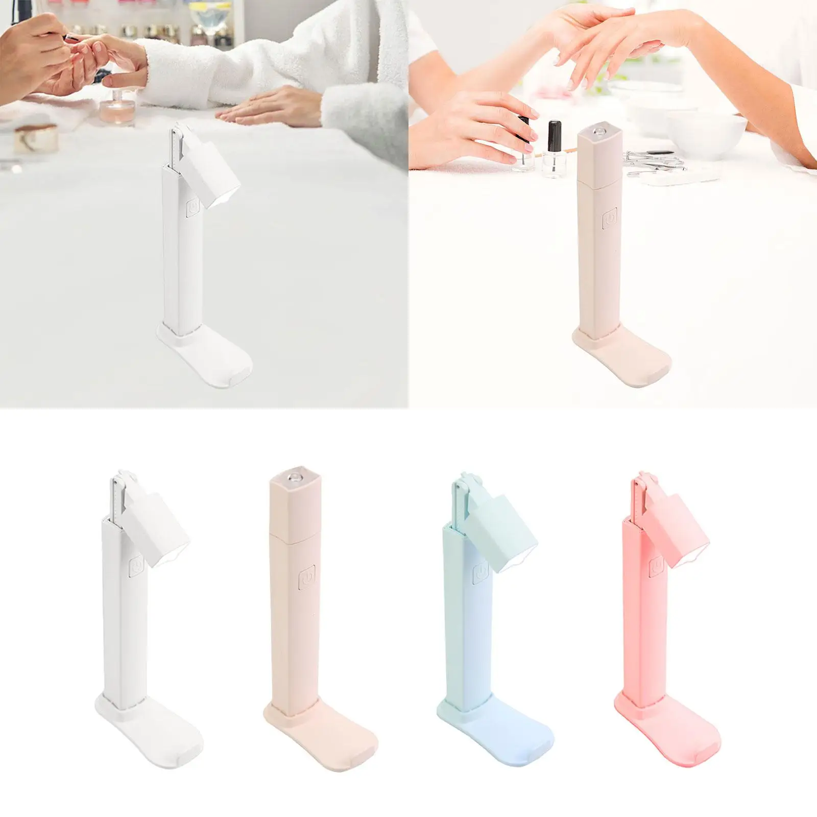 

Nail Lamp Table Nail Lamp Home Use for Fast Drying Nail Art Tool Adjustable USB