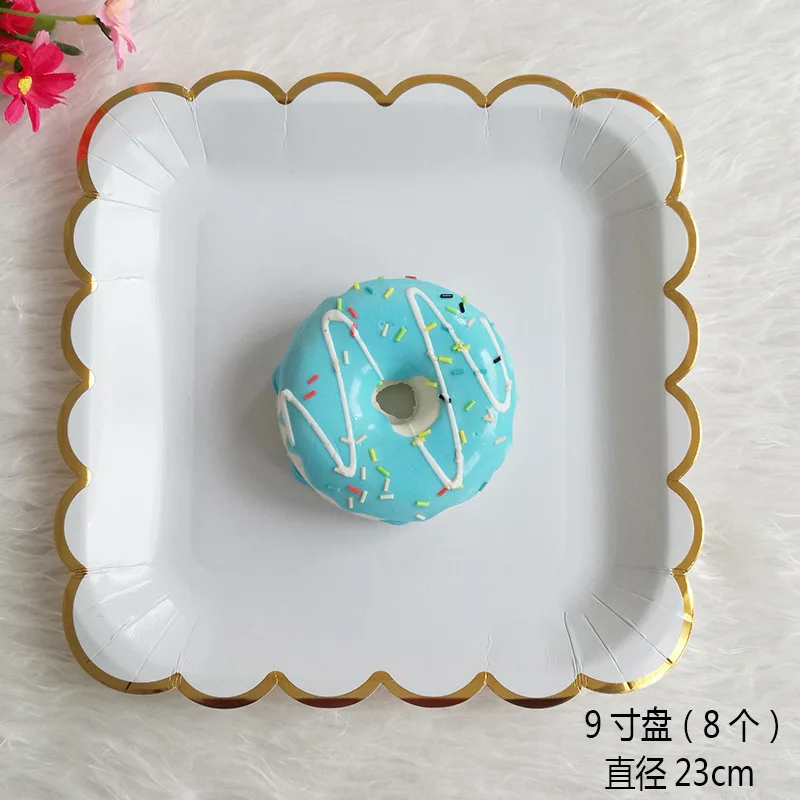 Disposable plate painting teaching tool kindergarten DIY handicraft