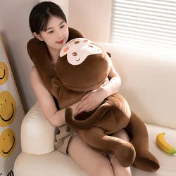 60/100CM Lying Monkey Plush Toy Kawaii Long Arm Banana Monkey Plush Filling Animal Gifts to Friends Creative Sofa Pillow