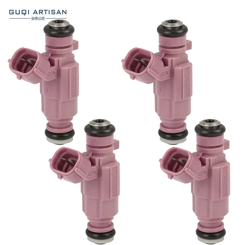 4pcs/Lot New Hight Quality Fuel Injectors Nozzle 35310-04090 3531004090 For Hyundai Kia Picanto 2012-2016 1.0L