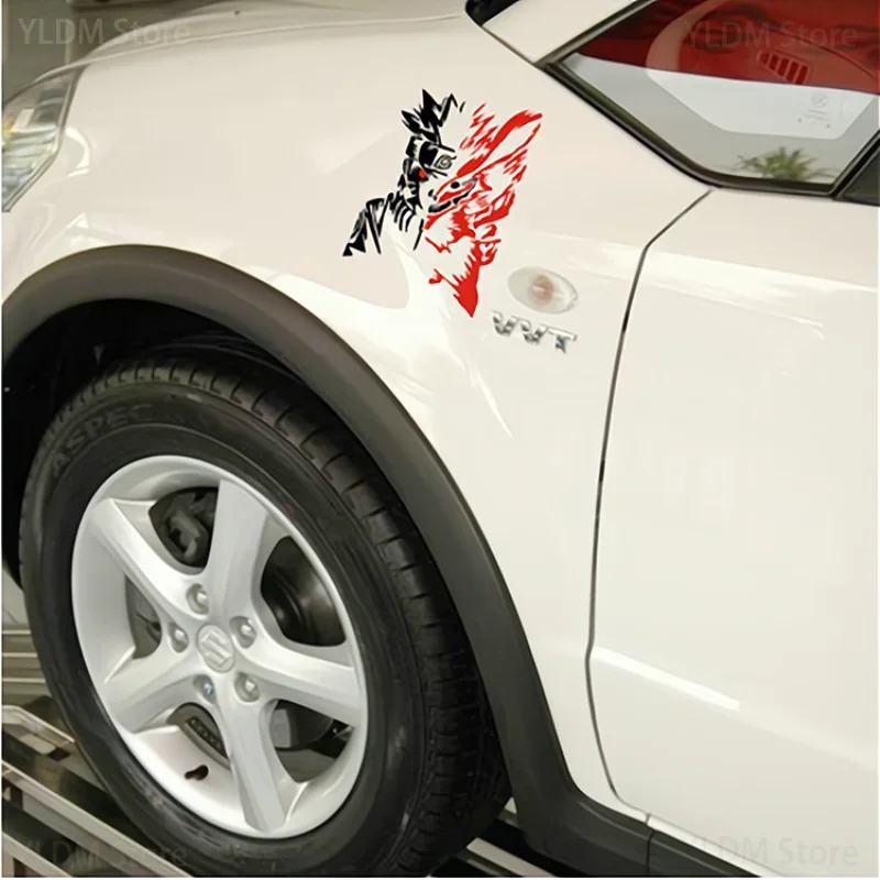 Naruto Kakashi Car Sticker Funny Styling Auto Body Decorative Car Body Creative Decals Decor Car Scratches Accessories Gift New