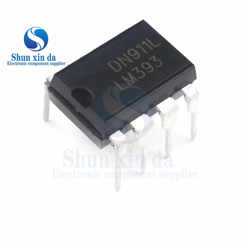 10PCS LM393 LM393P DIP-8 LM393DR LM393ADR SOIC-8 LM393PWR TSSOP-8 LM393DGKR VSSOP-8 LM393DT LM393DR2G Analog Comparators