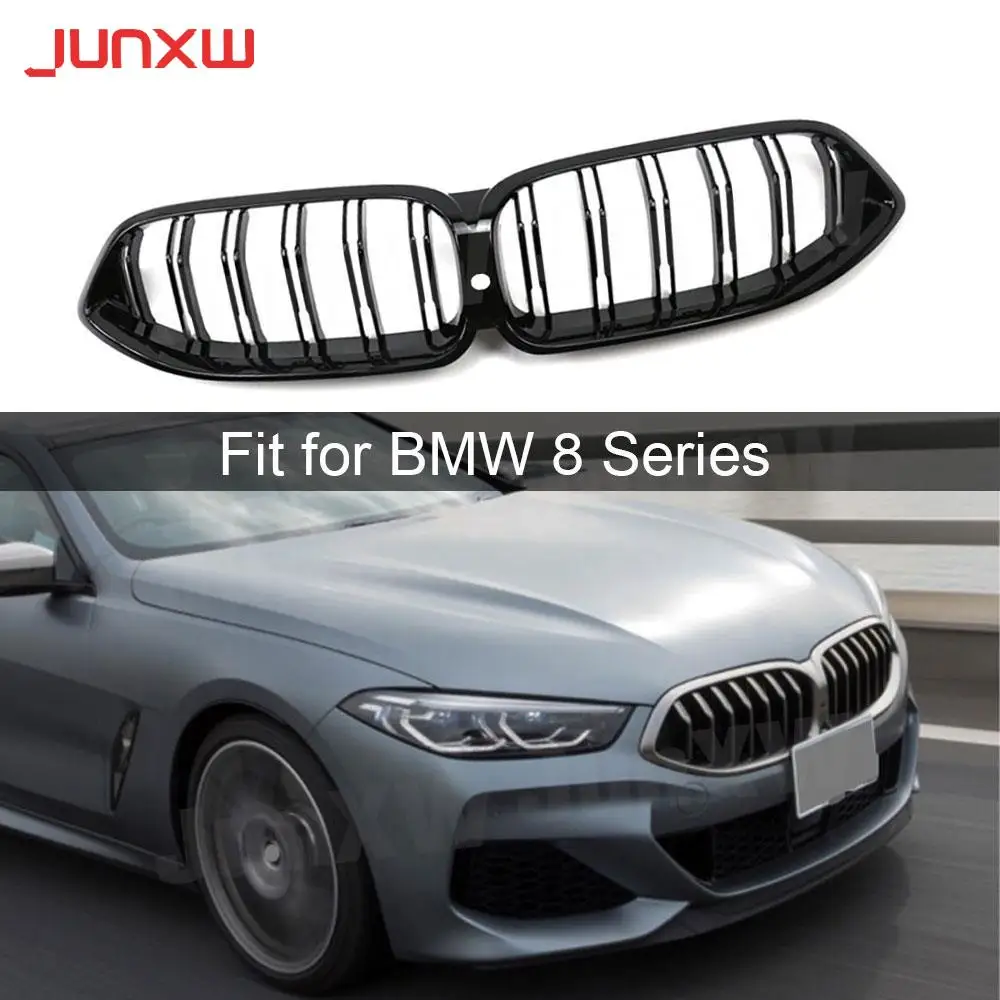 

ABS Car Front Bumper Mesh Grille Grills For BMW 8 Series G14 G15 G16 2019 + Car Styling Front Bumper Racing Grill Front Mesh