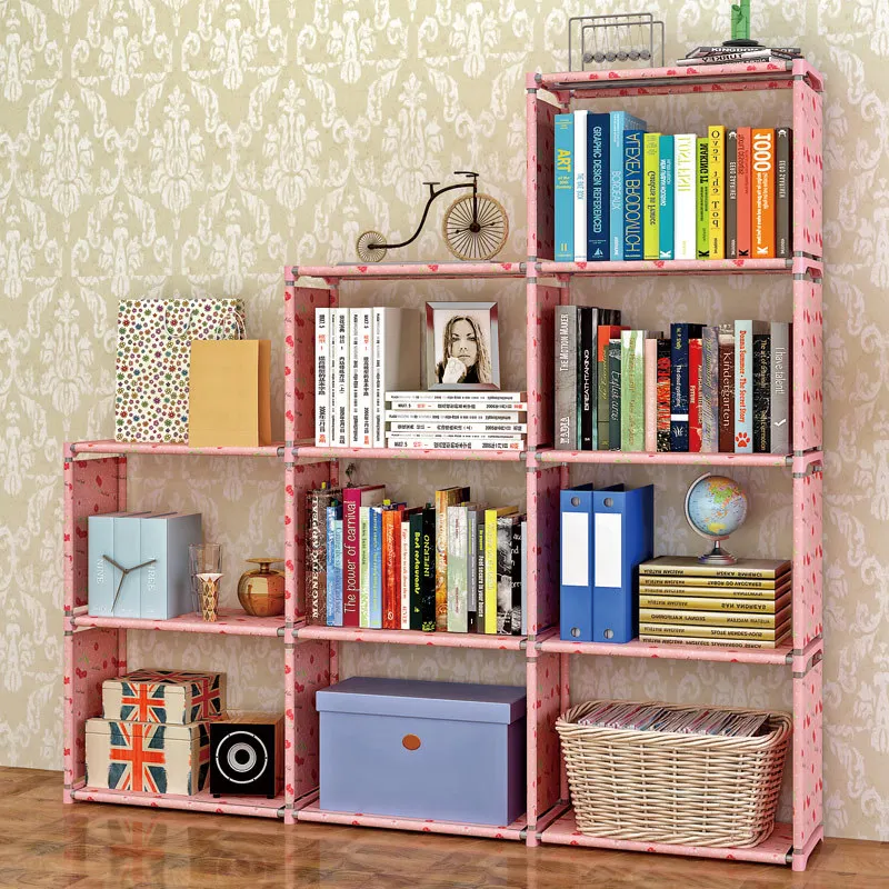 Simple Landing Child Student Combination Storage Cabinet Provincial Space Multi-layer Household Storage Small Bookshelf