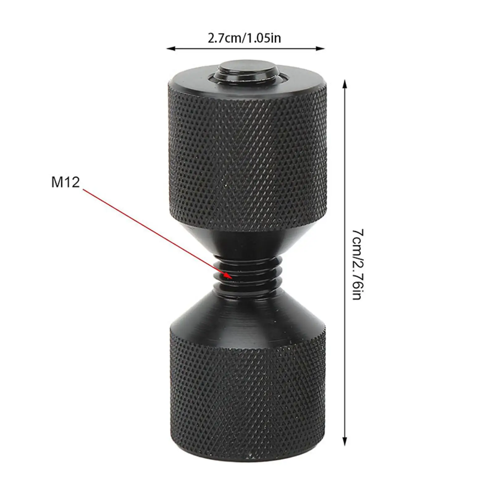 1-1/8'' Two Hole Pins Set Rustproof Thread 2 Hole Flange Alignment Pin