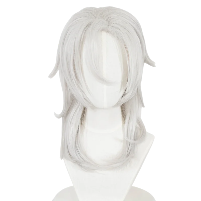 ND Tengen Uzui Cosplay Wig Hairpiece Demon Slayer Anime Cosplay Hair Wig for Comic Con Coser Costume Heat Resistant Synthetic