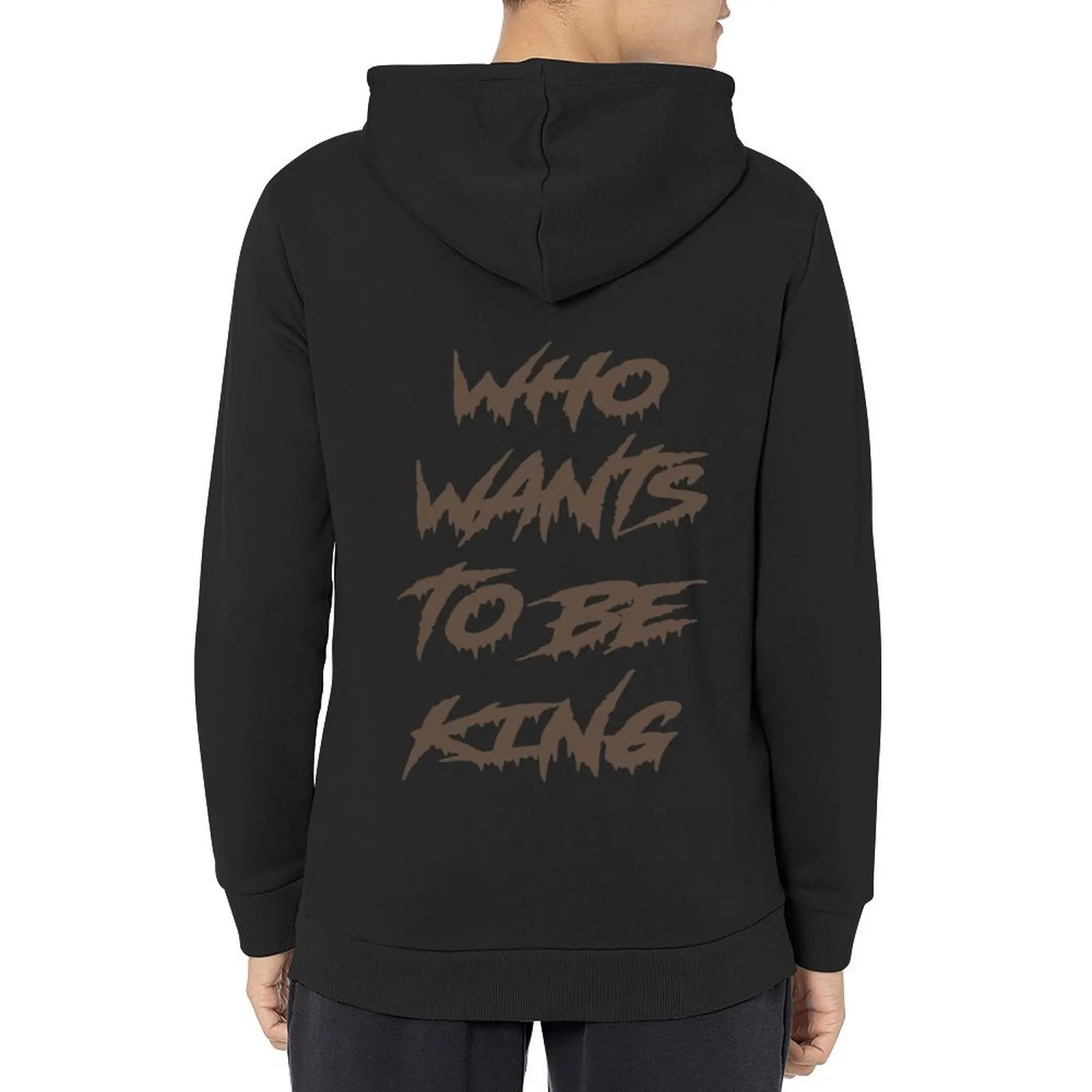 

Who wants to be king T-shirt, ragnar's speech Hoodie hooded shirt mens clothing tracksuits