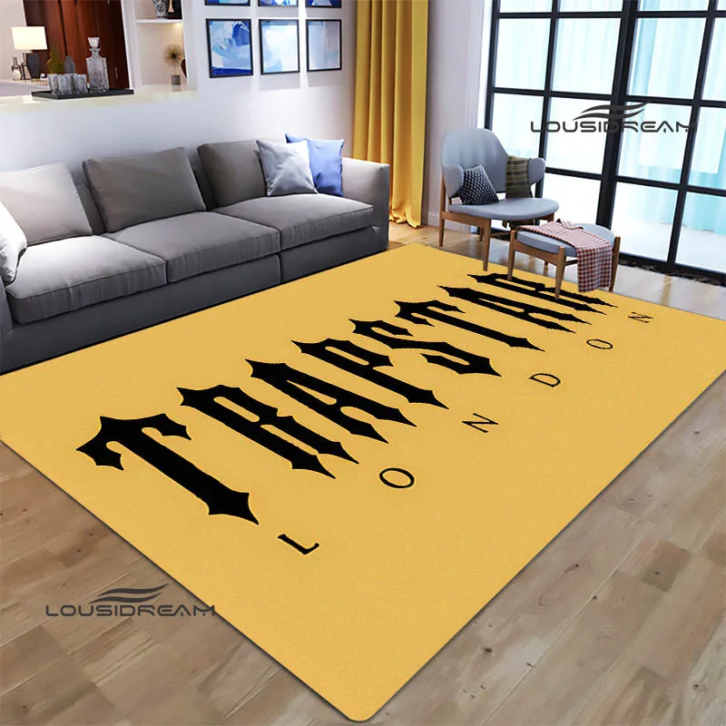 T-Trapstar London Printed carpet non-slip carpet bedroom decor door mat outdoor rug Yoga mat bedroom decoration birthday gift