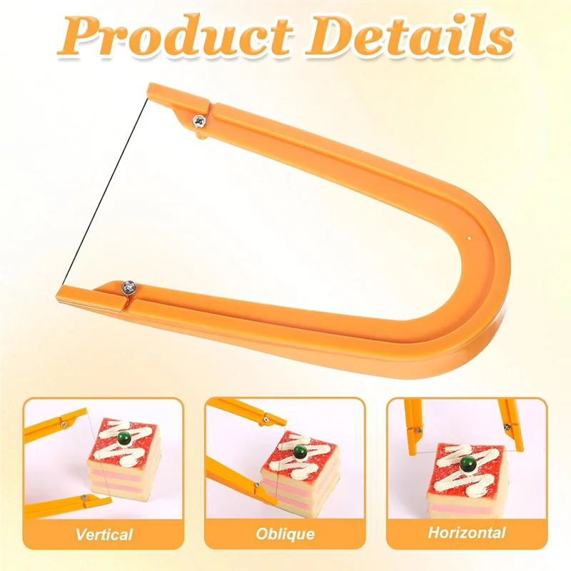 ABUL-One Hand Pottery Wire Tool-Clay Wire Cutter, 5.12 X 3.35 Inch Plastic Clay Cutter For Mud Handcraft For Cutting