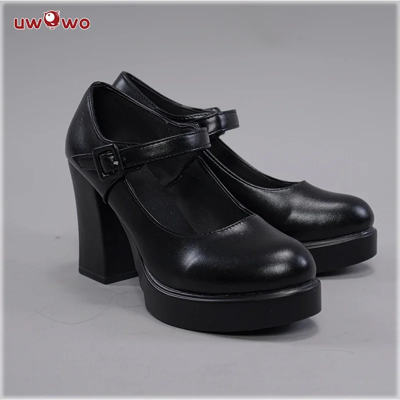 IN STOCK Fischl Cosplay Shoes Genshin Impact Fanart Cosplay Fish Costume Shoes Fish Maid Dress Cosplay Heels Boots