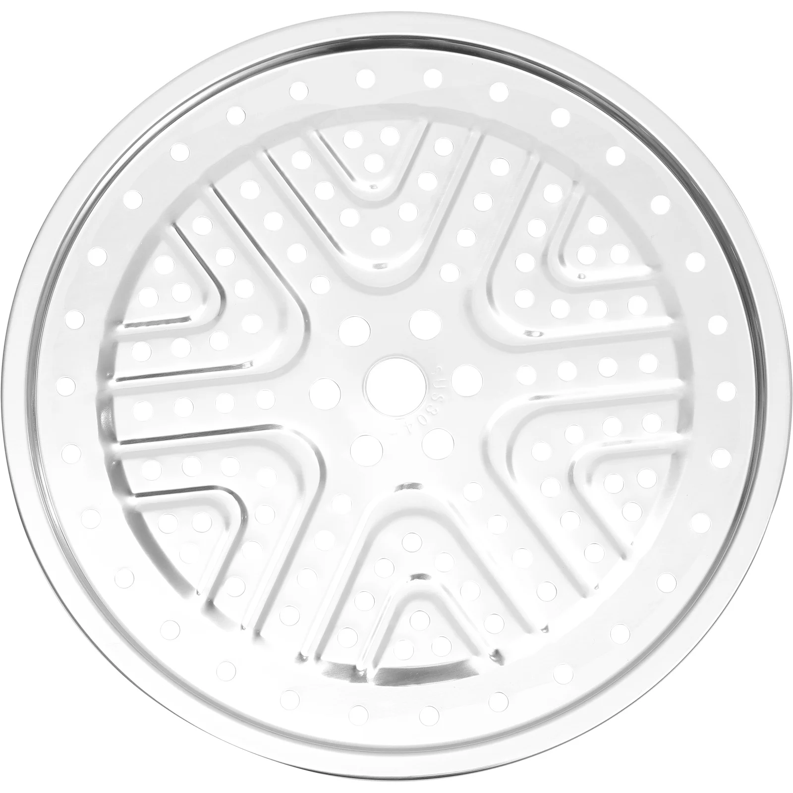 

Stainless Steel Steamer Rack 26cm Rust Resistant Canning Stand for Pressure Cooker Baking Roasting Kitchen Accessories