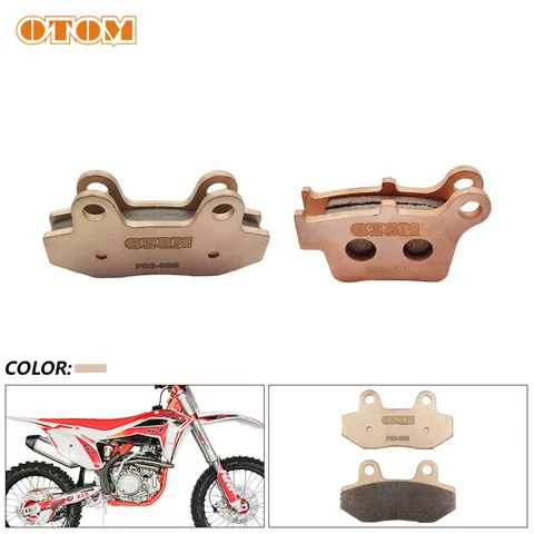 Тормозные колодки OTOM для мотоцикла, передние и задние тормозные колодки R03 для мотоцикла, Кросса, байка, медное основание, тормозные диски для X2 K16 K18