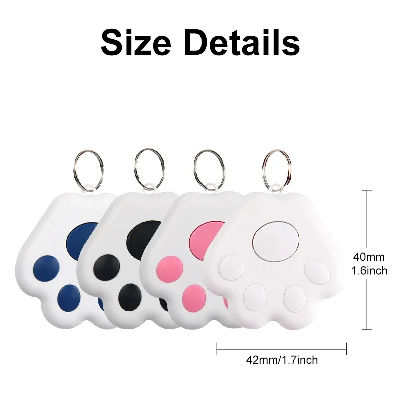 Cat Dog Tracking Loss Prevention Locator,Waterproof Device Tool Pet GPS Locator For Finding Objects Kids Children Wallet Luggage