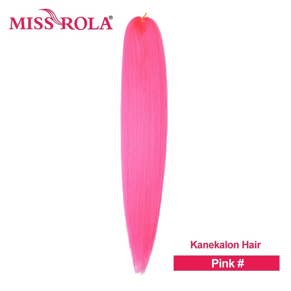 Miss Rola-Cabello sintético trenzado Jumbo preestirado, Kanekalon EZ Twist, 6 piezas, 30 pulgadas, 28 pulgadas, 26 pulgadas, venta al por mayor