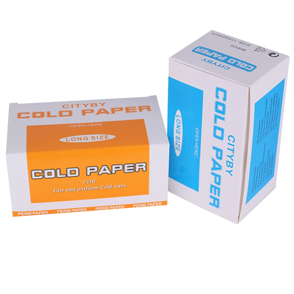 

2 Boxes Perm Paper Hair Salon Supplies Scalable Hairstyling Paper For Even Perm Solution Distribution Disposable Protective End