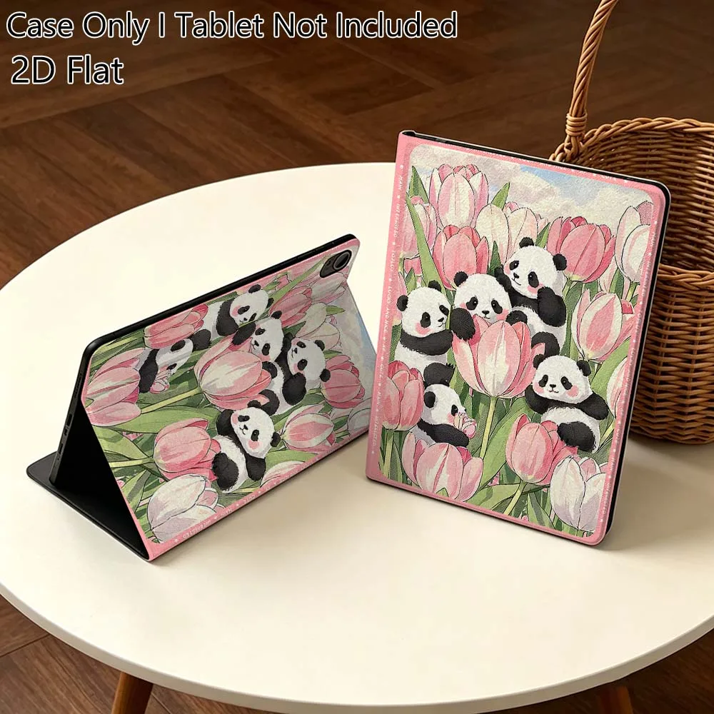 Cartoon Panda Cute Popular For Huawei MediaPad MatePad Pro Air 10.8 T5 T10S M3 M6 M5 C5e SE 11 11.5 Inch Tablet Case