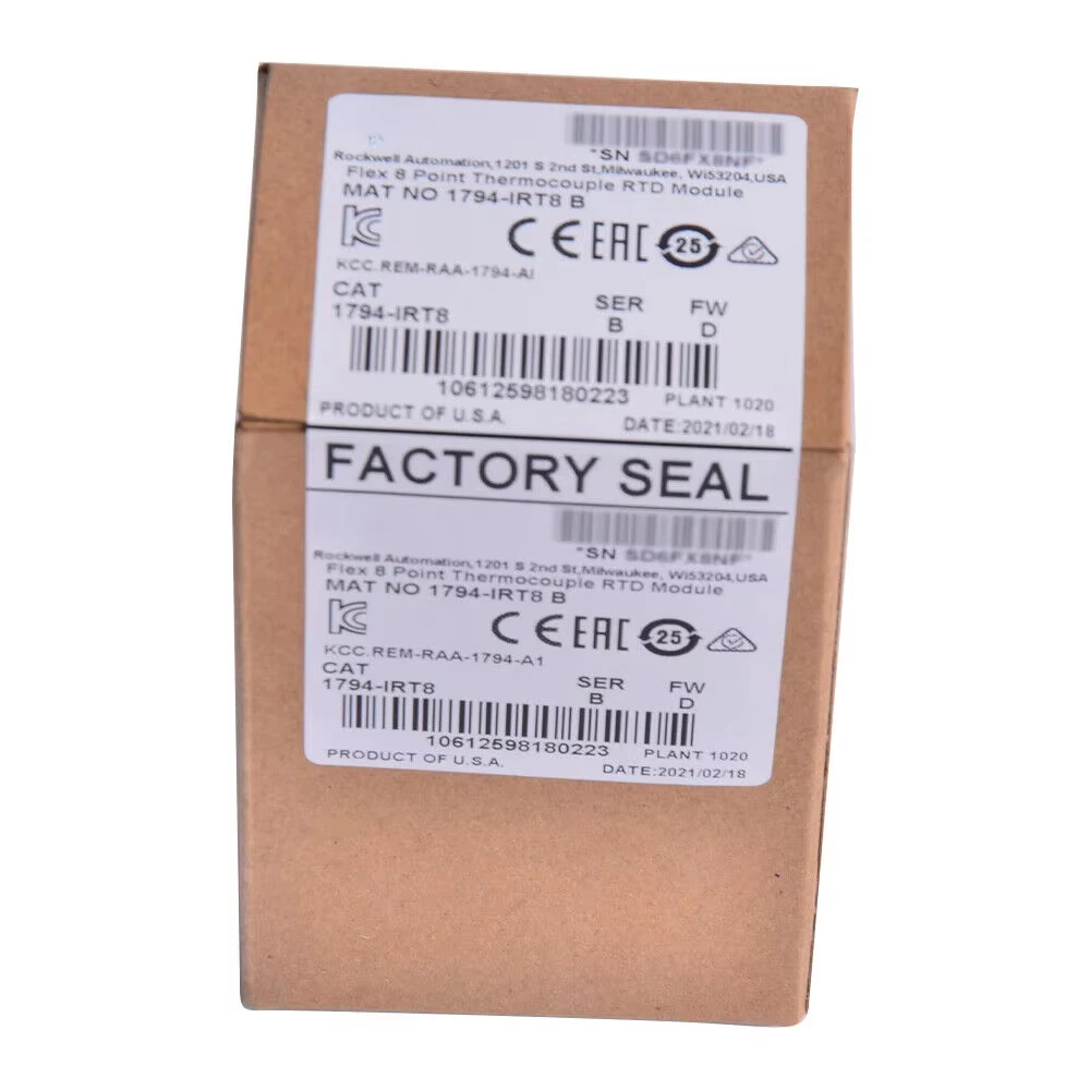 NEUES versiegeltes Flex-8-Punkt-Thermoelement RTD-Modul 1794-IRT8