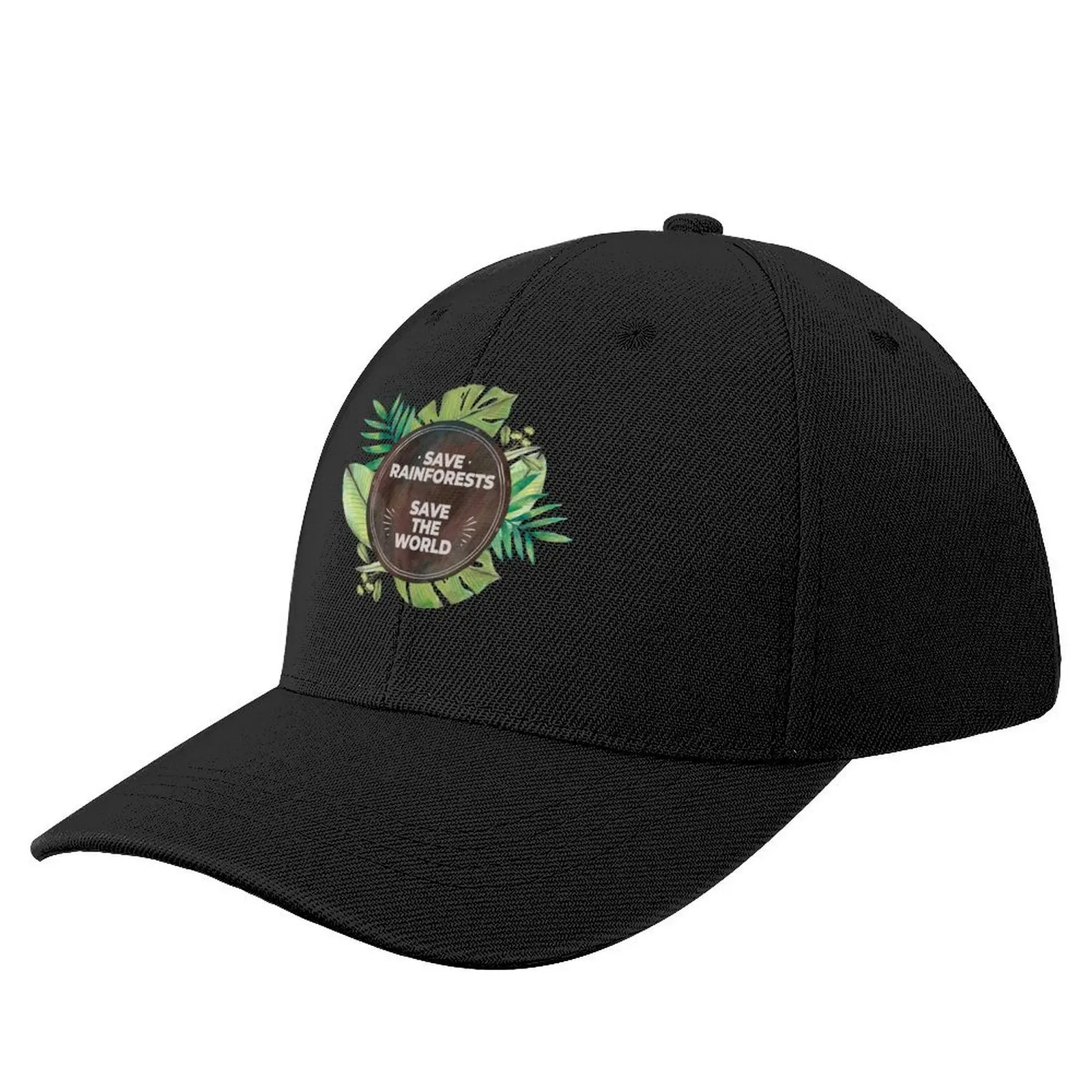 

Save Rainforests Save the World Brazil Amazonia Deforestation Baseball Cap Christmas Hat Rugby Custom Cap Mens Hats Women's