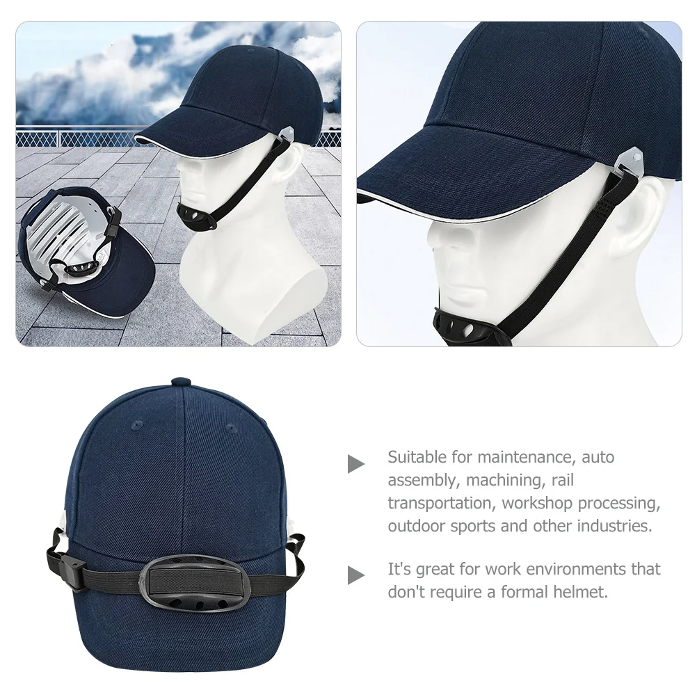 

1 Set Of Anti-Collision Cap Liner Lightweight Durable Insert Shell For Baseball Hat Breathable Safety Bump Cap Protective Liner