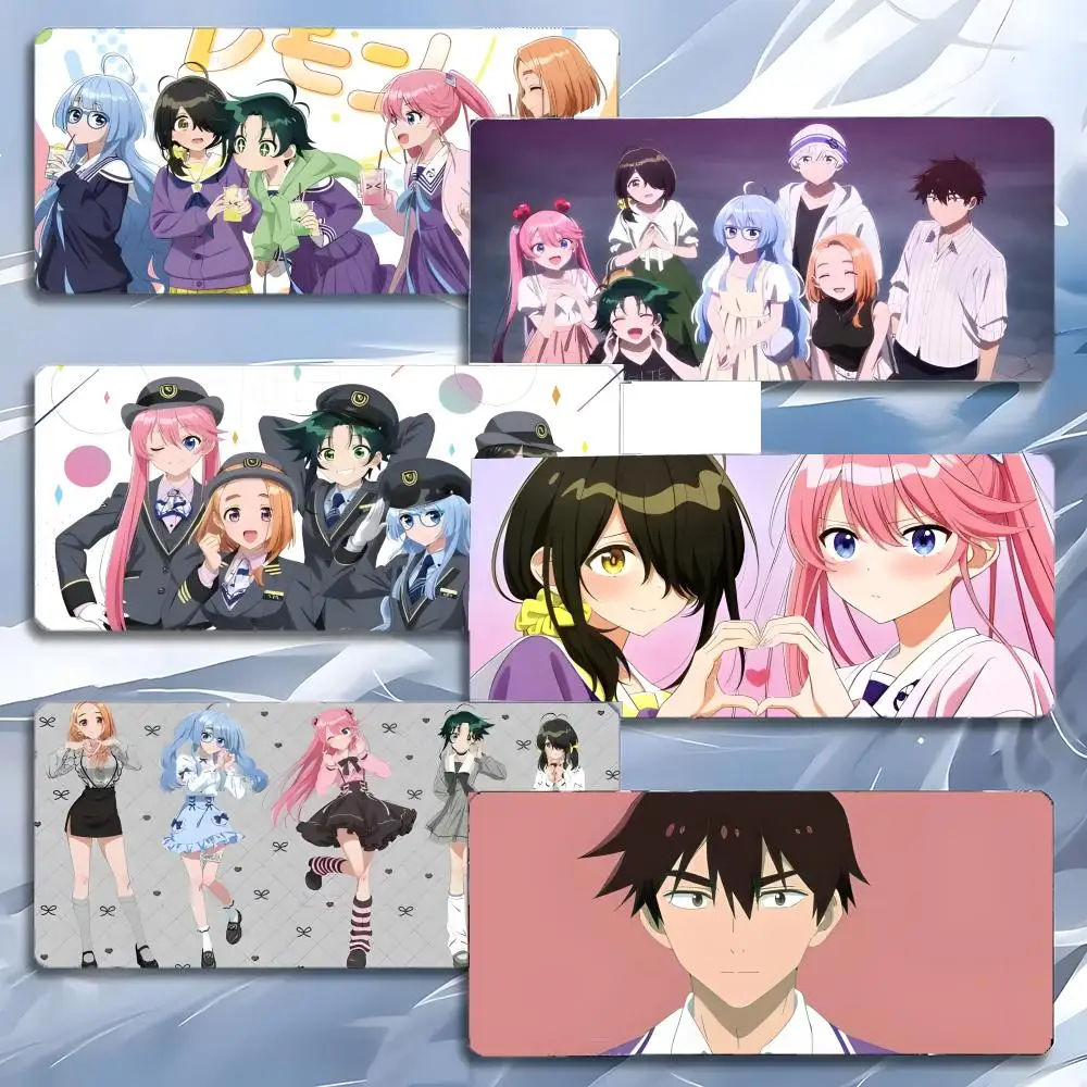 Warm Cute Anime The S-Shiunji Family Children Mouse Pad Mousepad Large Gaming LockEdge Thickened PC Table Desk Mat