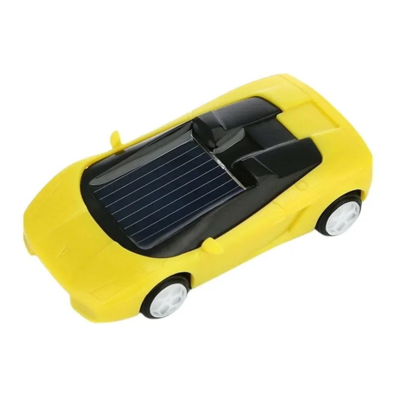 1Pcs Mini Cars Solar Powered Small Sports Cars Toys Technology Teaching and Exhibition Supplies Small Production Creative Gifts