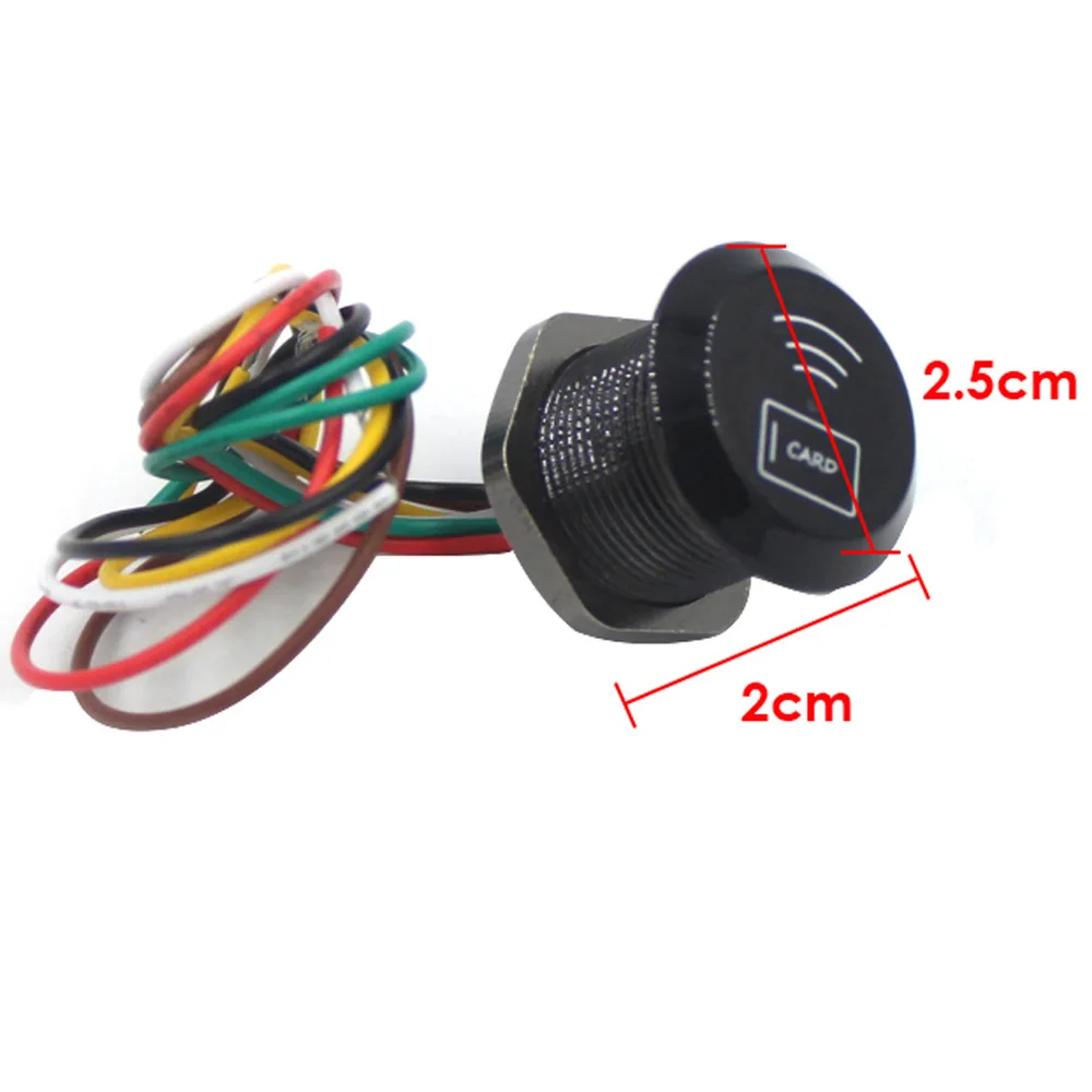 IP65 Waterproof ID/IC 125Khz/13.56Mhz Mini RFID Proximity Card Reader RFID Card Reader Wiegand26/34 for Access Control System