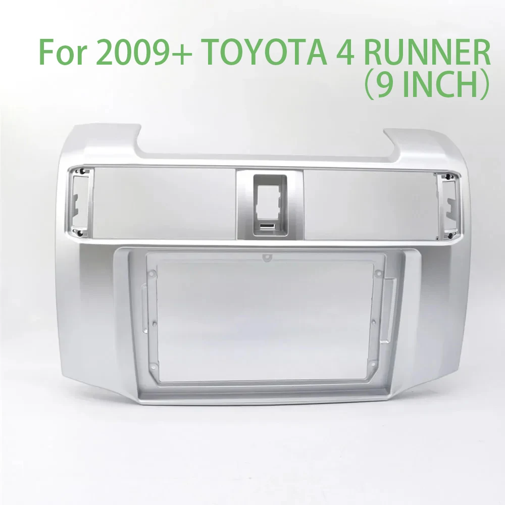 For 2009+ TOYOTA 4 RUNNER Car Accessories 9 Inch Frame Fascia Adapter Android Radio Audio Dash Fitting Panel Kit